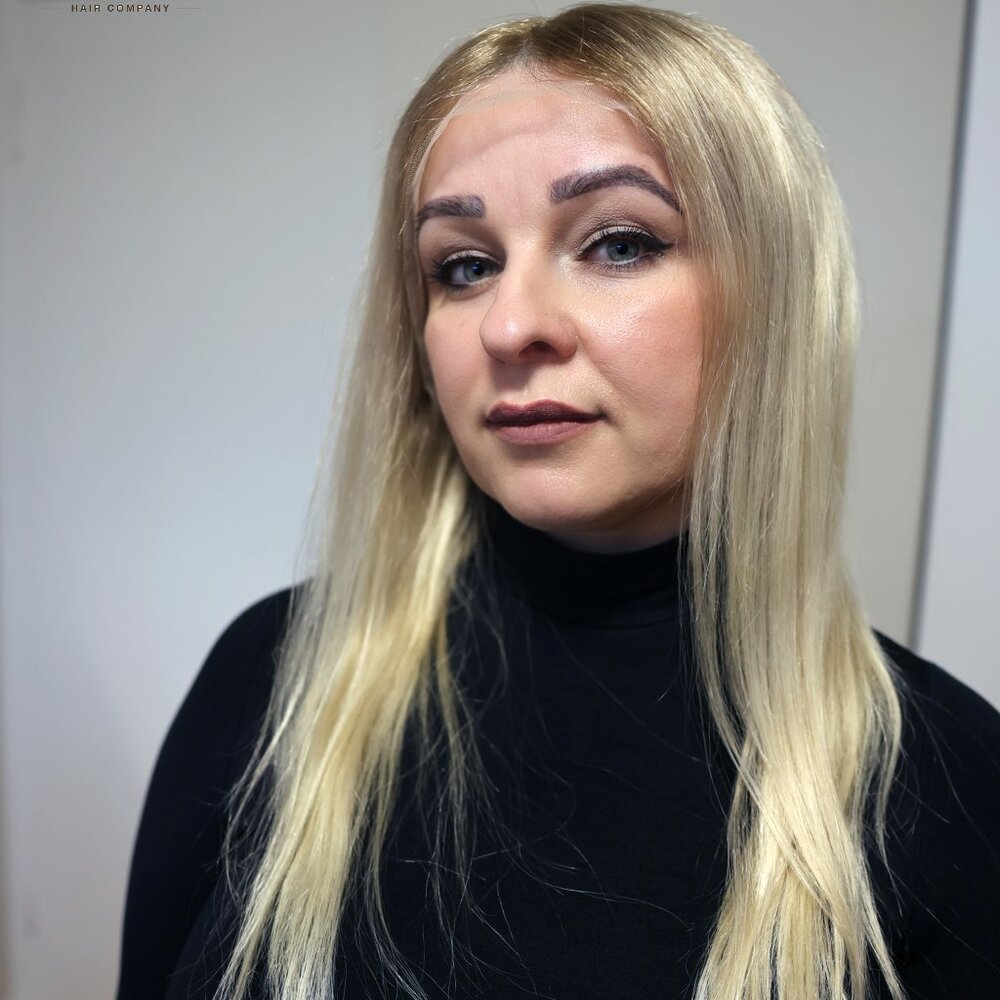 Beautiful Blonde Human Hair Wig!
